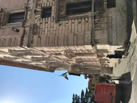 Perugia Square Building Stockfoto's