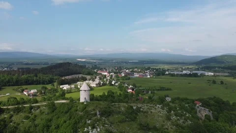 Perusic stari grad Stock Footage 245446291