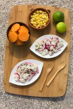 Peruvian Ceviche Stock Photos