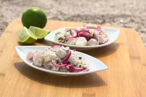 Peruvian Ceviche Stock Photos