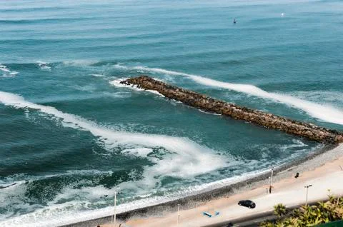 Peruvian Coast Line Stock Photos