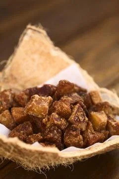 Peruvian coconut sweets Stock Photos