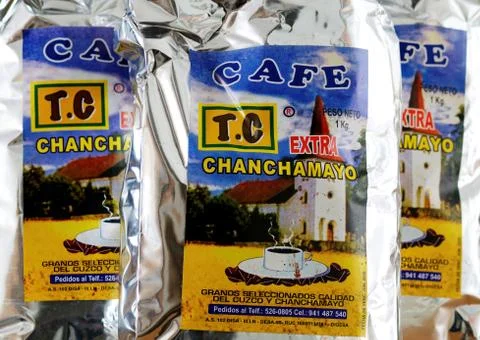 Peruvian Coffee Stock Photos