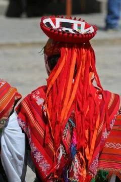 Peruvian dancer Stock Photos
