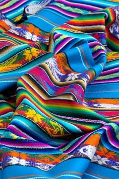 Peruvian fabric Stock Photos
