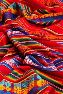 Peruvian fabric Stock Photos
