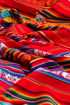 Peruvian fabric Stock Photos