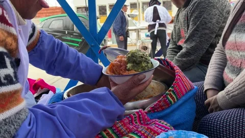 Peruvian food called Puchero con Yuyo Видео 250725278