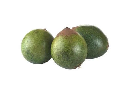 Peruvian fruit called lucuma Stock Photos
