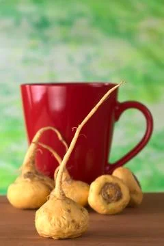 Peruvian ginseng (maca) Stock Photos