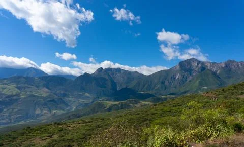 Peruvian highlands Stock Photos