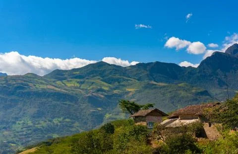 Peruvian highlands Stock Photos