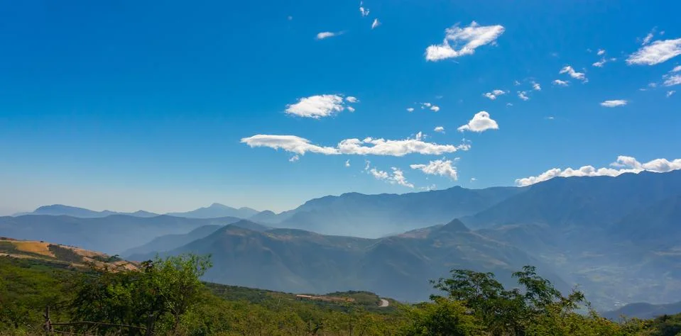 Peruvian highlands Foto stock