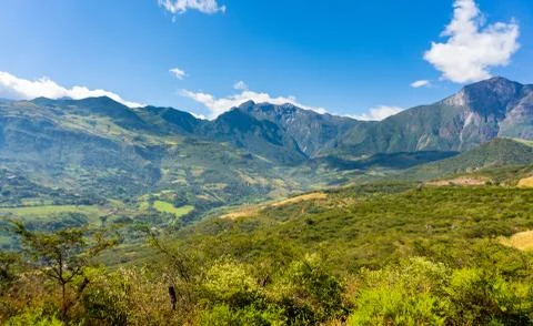Peruvian highlands Stock Photos