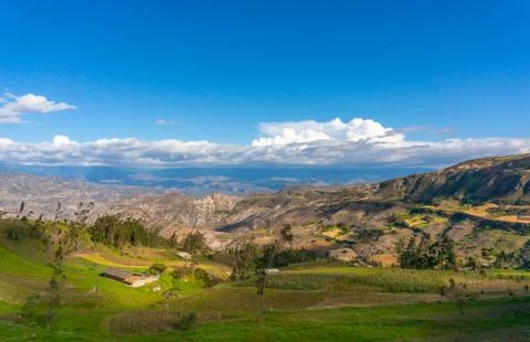 Peruvian highlands Stock Photos