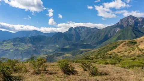 Peruvian highlands Stock Photos