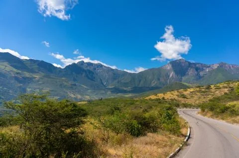 Peruvian highlands Stock Photos