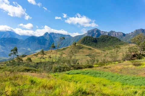 Peruvian highlands Stock Photos