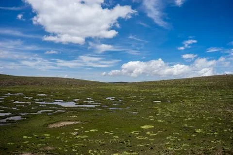 Peruvian landscape scenery Stock-Fotos