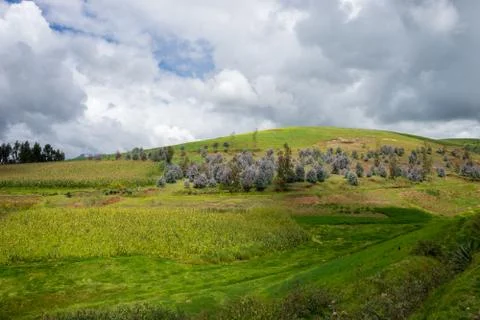 Peruvian landscape scenery Stock-Fotos