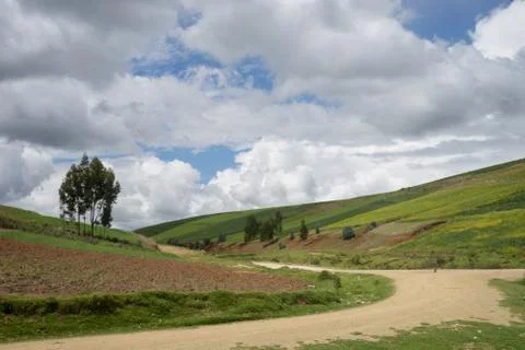Peruvian landscape scenery Stock-Fotos