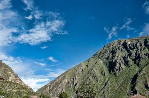 Peruvian Mountains Stock Photos