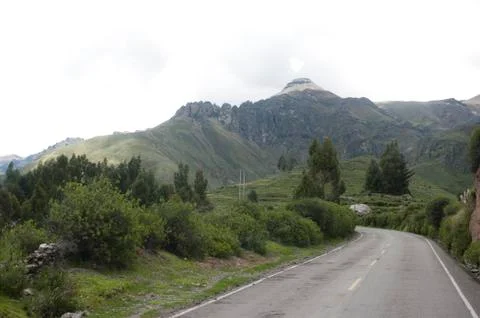 Peruvian Roadway Stock Photos
