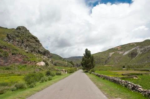 Peruvian Roadway Stock Photos