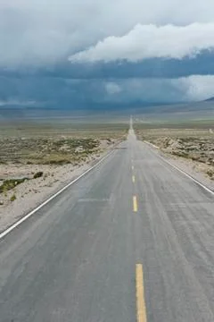 Peruvian Roadway Stock Photos