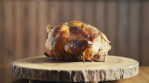 Peruvian roticery chicken. Vídeos de archivo 344985246
