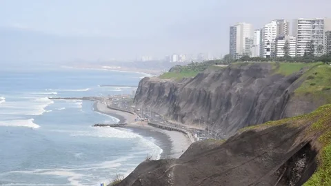 Peruvian Scenery by the sea Stock-Footage 143324045