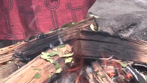 Peruvian shamans join forces to welcome New Year 2024, PERÚ, PE - 28 Dec 2023 Stock Footage 259857629