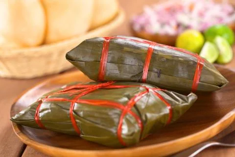 Peruvian tamales Stock Photos