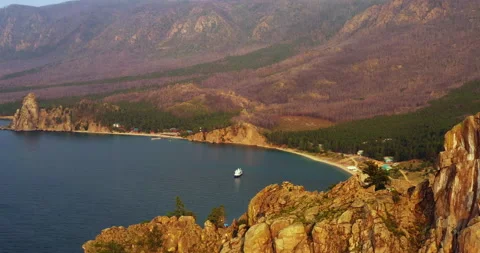 Peschanaya bay. Aerial. Stock Footage 167719853