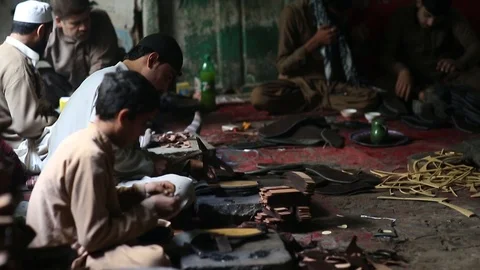 Peshawar Market Video stock 88005706