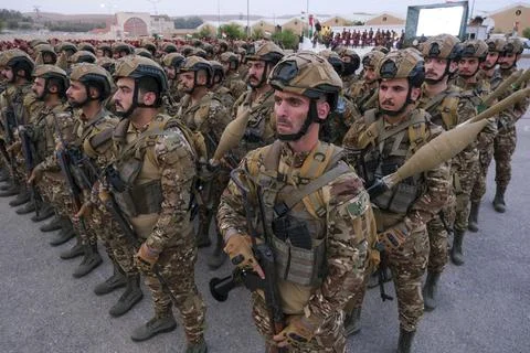 Peshmerga Forces Undergo Command Training Stock Photos