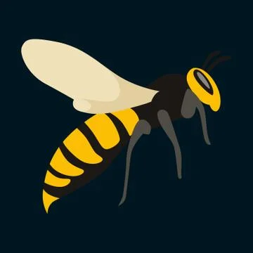 Pest control concept with insects exterminator silhouette flat vector illus.. Illustrazione stock