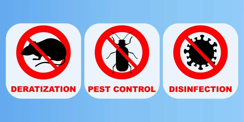 Pest control Stock Illustration