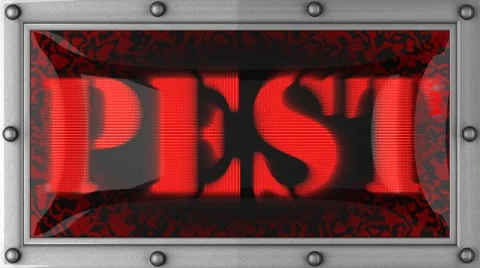 Pest on led Stock Footage 8747777