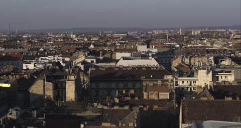 Pest Side of Budapest Downtown 스톡 동영상 231336959
