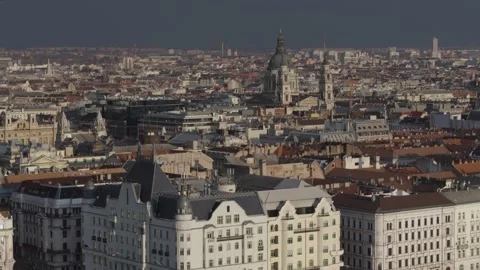 Pest Side of Budapest Downtown 스톡 동영상 231337059