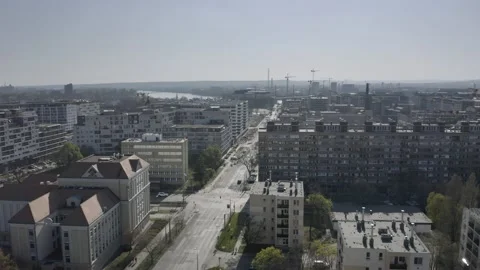 Pest Side of Budapest Downtown 스톡 동영상 231337185