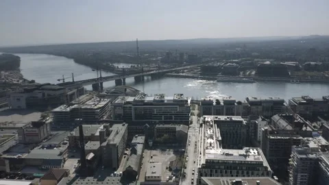Pest Side of Budapest Downtown 스톡 동영상 231337205