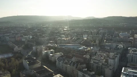 Pest Side of Budapest Downtown 스톡 동영상 231337318