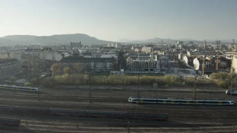 Pest Side of Budapest Downtown 스톡 동영상 231337320