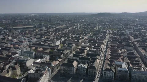 Pest Side of Budapest Downtown 스톡 동영상 231337335