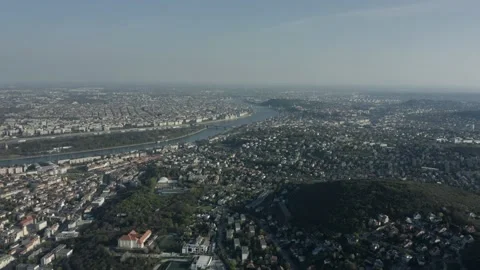 Pest Side of Budapest Downtown 스톡 동영상 231337373