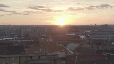 Pest Side of Budapest Downtown 스톡 동영상 231337487