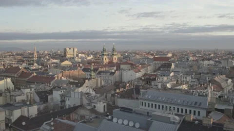 Pest Side of Budapest Downtown 스톡 동영상 231337531