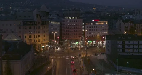 Pest Side of Budapest Downtown 스톡 동영상 231337573